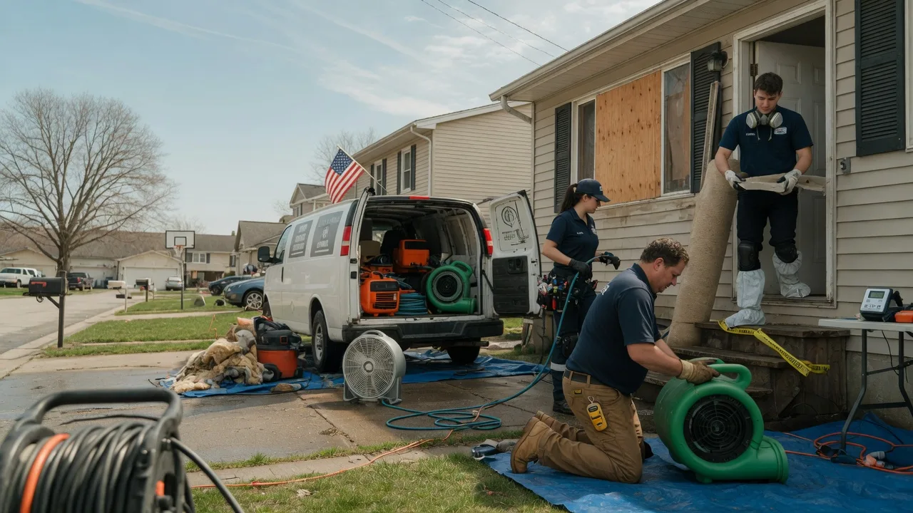 Water Damage Restoration in Nursery, TX near me